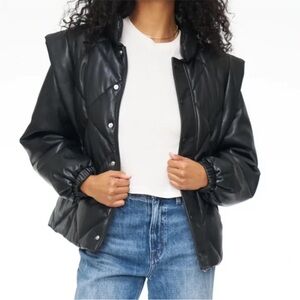 NWT pistola Calista long sleeve puffer jacket/vest